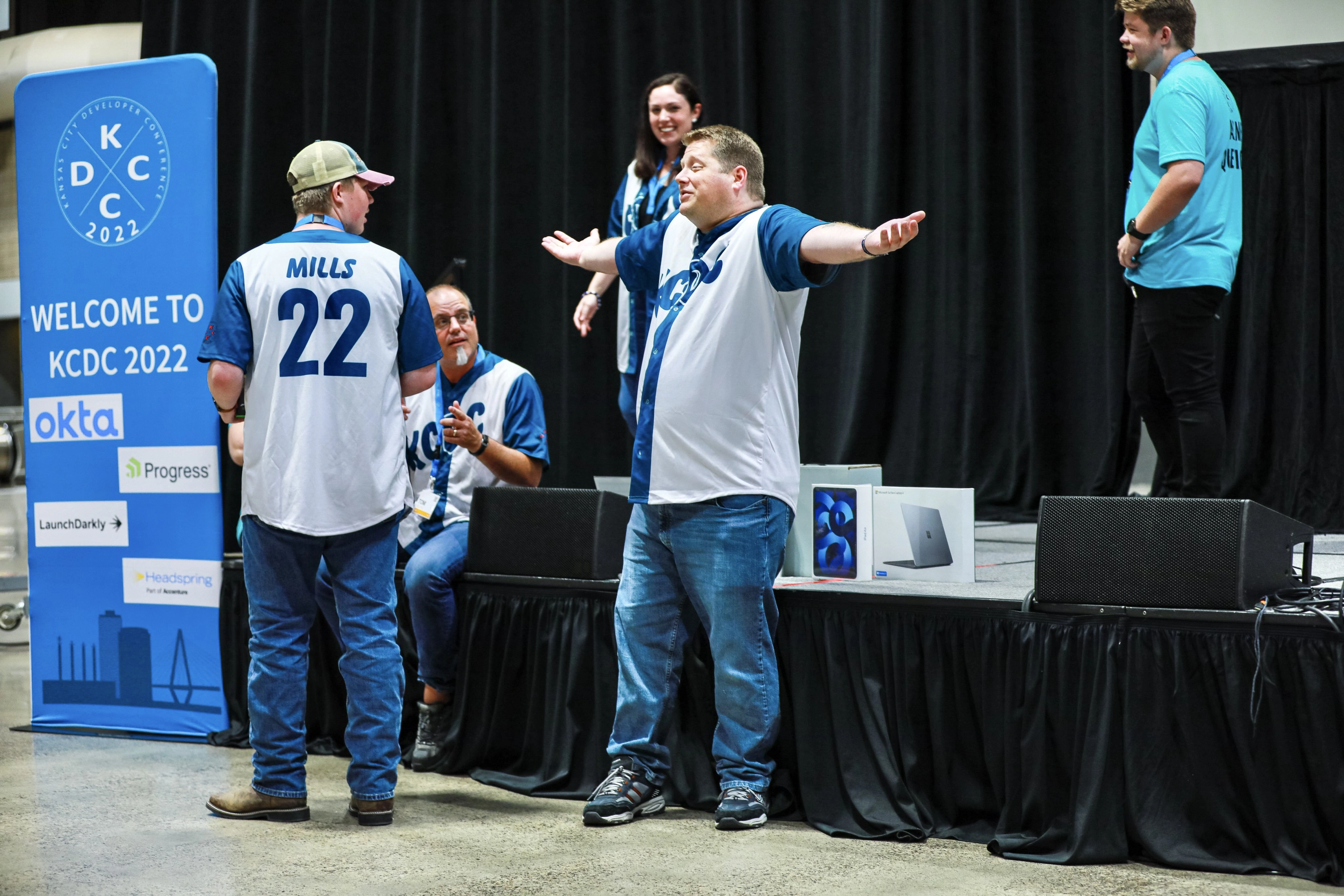 team background soccer players in custom jerseys facing away