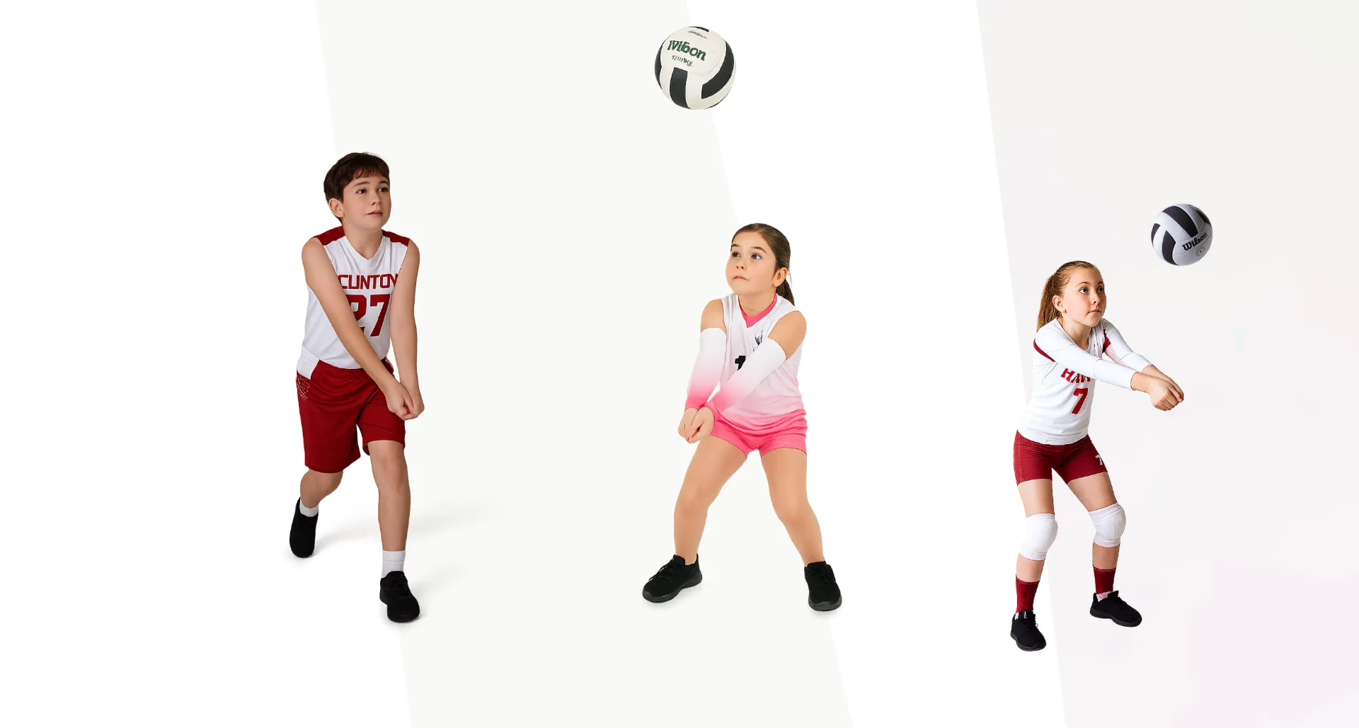 team background soccer players in custom jerseys facing away